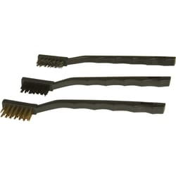 Performance Tool 6.7 in. Stiff Detail Brush set 3 pk