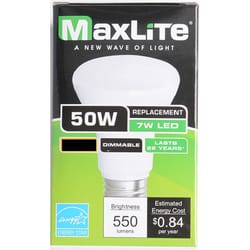 MaxLite BR20 E26 (Medium) LED Bulb Soft White 50 Watt Equivalence 1 pk