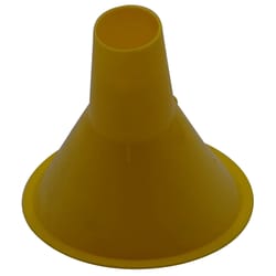 Midwest Can Yellow 5.8 in. H Polyethylene Radiator Funnel