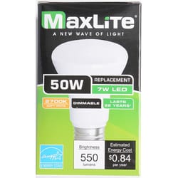 MaxLite BR20 E26 (Medium) LED Bulb Soft White 50 Watt Equivalence 1 pk
