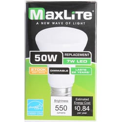 MaxLite BR20 E26 (Medium) LED Bulb Soft White 50 Watt Equivalence 1 pk