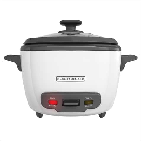 Rice cooker Black & Decker 12-cup locking lid condensation catcher