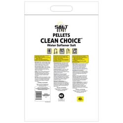 Salt Depot Clean Choice Water Softener Pellet Pellets 40 lb