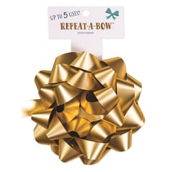 Hennessy Gift Wrap Repeat-A-Bow Gold Gift Bows