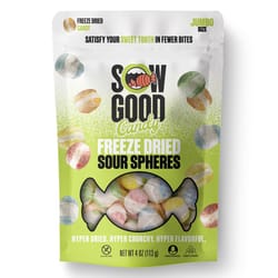 Sow Good Freeze Dried Sour Spheres Candy Bites 4 oz