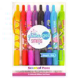 Scentco Glitter Gel Smens Scent Pen Assorted 8 pc