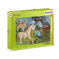 Schleich Farm World Western Rider Toy Set 5 pc