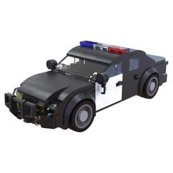 Ace Block Police Car Black/White