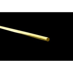 K&S 0.072 in. D X 12 in. L Brass Rod 3 pk