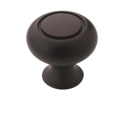 Amerock Everyday Heritage Round Cabinet Knob 1-1/4 in. D 1-3/16 in. Matte 10 pk
