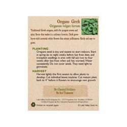 Lake Valley Seed Vegetable Seeds