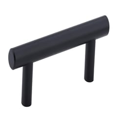 Richelieu Contemporary Cabinet Pull 3 in. Matte Black 5 pk