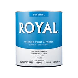 Royal Eggshell Tint Base Neutral Base Paint Interior 1 qt