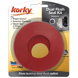 Korky Dual Flush Seal Kit Red Rubber