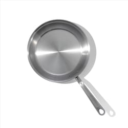 Made In Stainless Steel Fry Pan 10 in. Silver