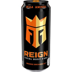 Monster Reign BCAA Aminos Sugar Free Orange Dreamsicle Energy Drink 16 oz