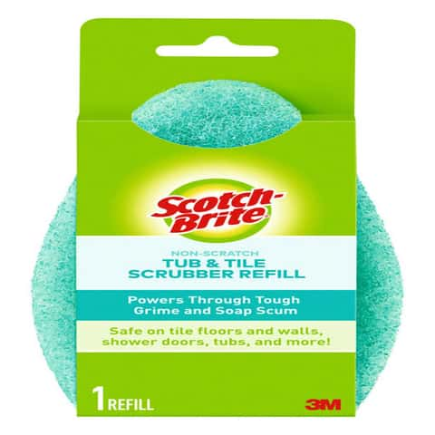 Scotch-Brite Non-Scratch Shower Scrubber Refill For Bath and Shower 1 pk -  Ace Hardware