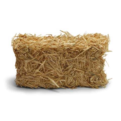 Mini Hay Bales for Autumn Harvest Craft, Decoration and Display, 3 Unit