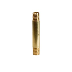 ATC 1/4 in. MPT X 1/4 in. D MPT Yellow Brass Nipple 3 in. L