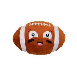 Pet Shop by Fringe Studio Orange Plush I Wanna Be a Baller Dog Toy 1 pk