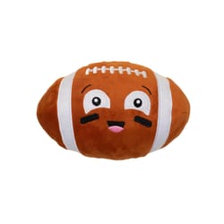 Pet Shop by Fringe Studio Orange Plush I Wanna Be a Baller Dog Toy 1 pk