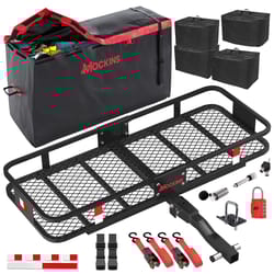 Mockins Black Hitch Cargo Carrier Set 1 pk