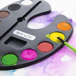 Bazic Products Assorted Kid's Paint Set Exterior and Interior