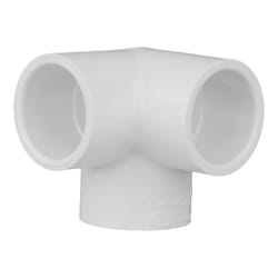 Charlotte Pipe Schedule 40 3/4 in. Slip X 3/4 in. D Slip PVC Side Outlet Elbow 1 pk