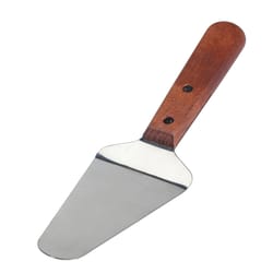 Harold Import Brown Stainless Steel/Wood Pie Server