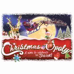 Late for the Sky Christmas Opoly Board Game Multicolored