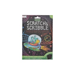 International Arrivals Ooly Scratch Art Kit Multicolored 7 pc