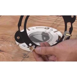 Superior Tool SuperRing Coated Steel Closet Flange