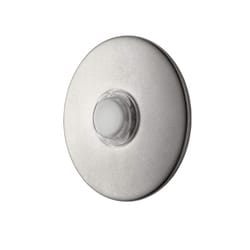 Newhouse Hardware Satin Nickel Silver Metal/Plastic Wired Door Chime Bell