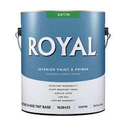 Royal Satin Tint Base Mid-Tone Base Paint Interior 1 gal