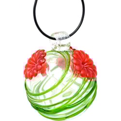 Songbird Essentials Gift Essentials Hummingbird 8 oz Glass Hummingbird Feeder Nectar Bird Feeder 3 p