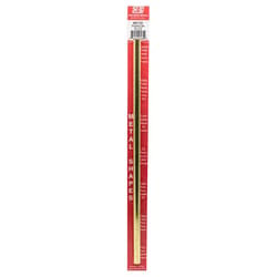 K&S 3/8 in. D X 12 in. L Round Brass Tube 1 pk