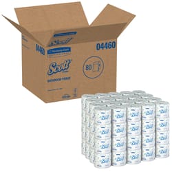 Scott Toilet Paper 80 Rolls 550 sheet 4.1 in.