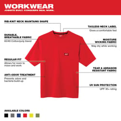 MILWAUKEE S Unisex RED Shirt
