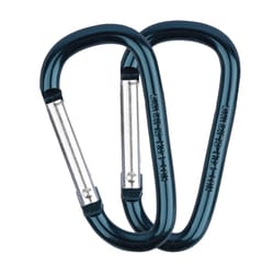 Coghlan's Black Mini Carabiners 0.19 in. W X 0.19 in. L 1 pk