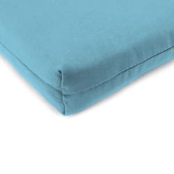 Jordan Manufacturing Aqua Polyester Seat Pad 17 in. W X 19 in. L