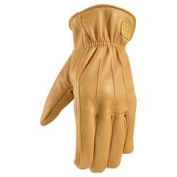 Wells Lamont Men's Driver Gloves Yellow XL 1 each