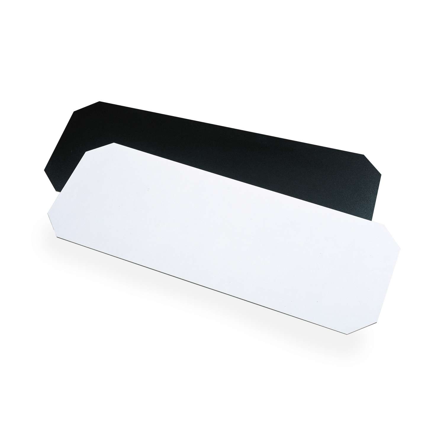 InterMetro 18 in. W X 24 in. D Black/White Hardboard Shelf Inlay Ace