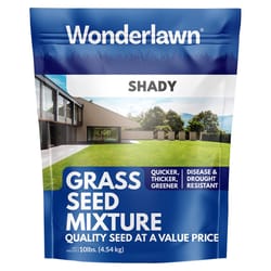 Wonderlawn Shady Mixed Full Shade Grass Seed 10 lb