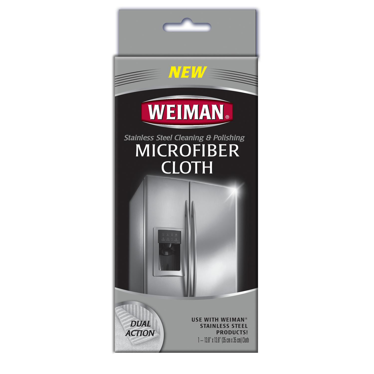 UPC 041598005046 product image for Weiman Microfiber Cloth for Stainless Steel (504D) | upcitemdb.com