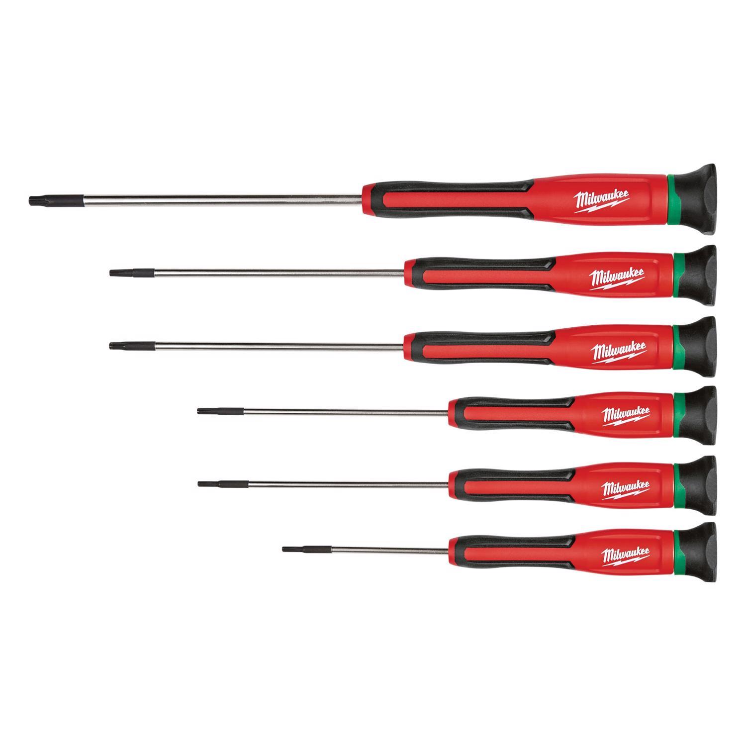 Photos - Screwdriver Milwaukee Torx  Set 6 in. 6 pc 48-22-2610 