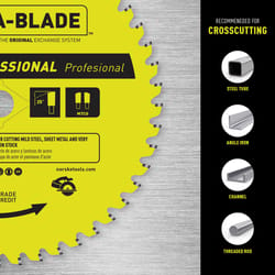 Trade A Blade 6-1/2 in. D X 5/8 in. Carbide Tipped Metal Saw Blade 48 teeth 1 pk