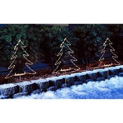 Sienna LED Warm White Tree 26.3 in. Pathway Decor