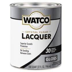 WATCO Gloss Clear Oil-Based Lacquer 1 qt