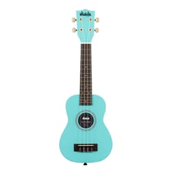 Kala Brand Music Co Ukadelic Frost Bite Soprano Ukulele Plastic/Rose Wood 1 pk