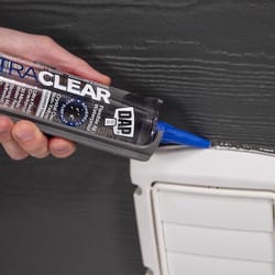 DAP Ultra Clear Clear Synthetic Rubber All Purpose Waterproof Sealant 10.1 oz